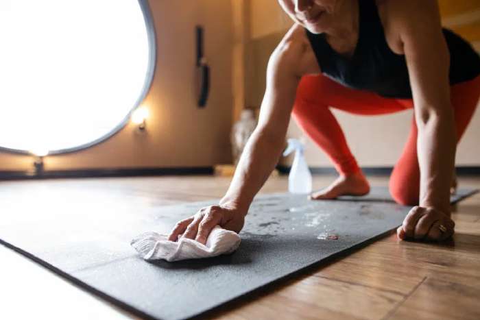 How to Clean a Cork Yoga Mat