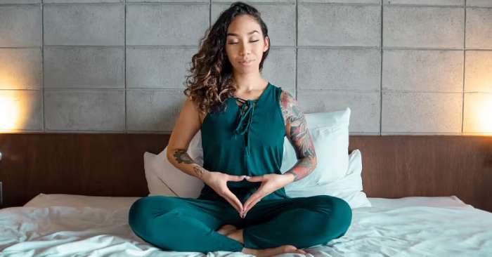 bed time yoga