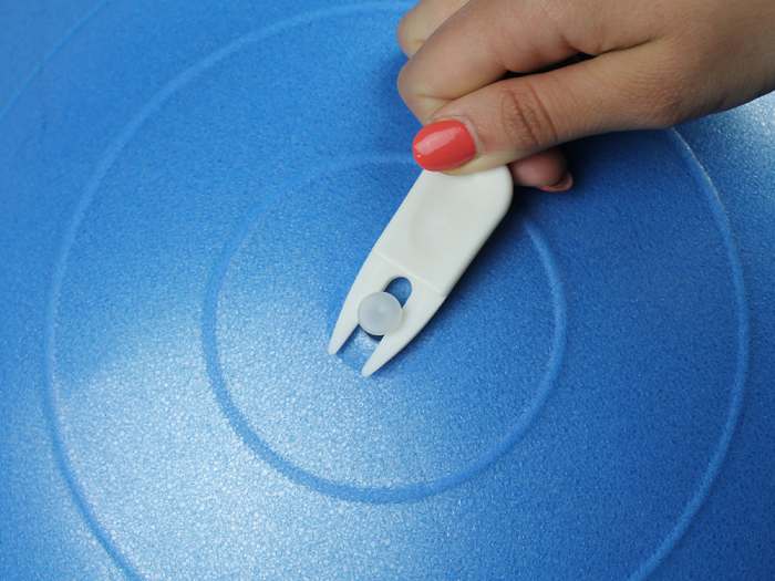 Locate Exercise Ball Plug