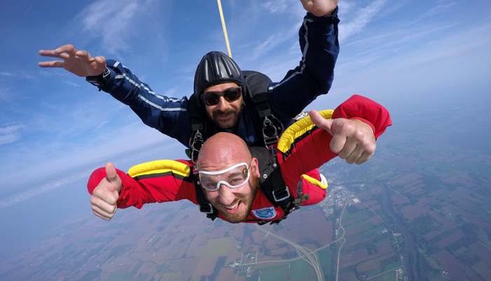 Skydiving tips