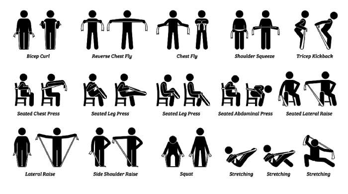 light resistance exercises After Stitches Removal