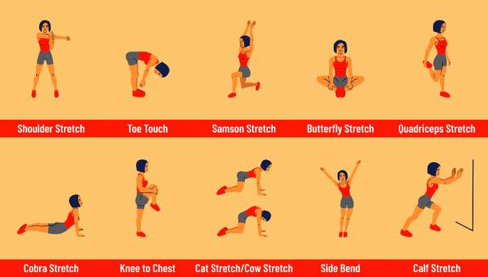 static warmup Stretching