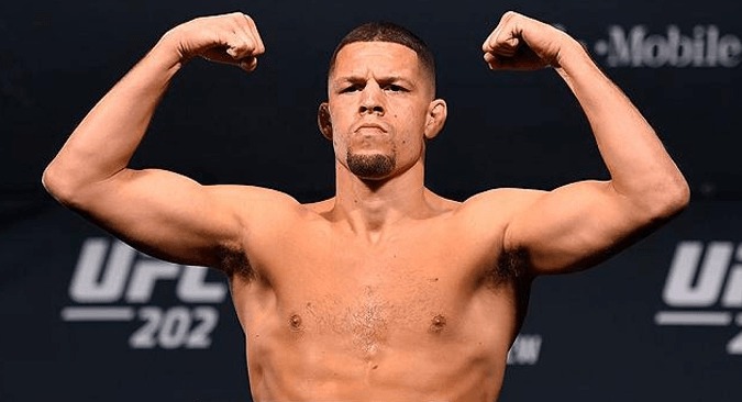 Nate Diaz weight class