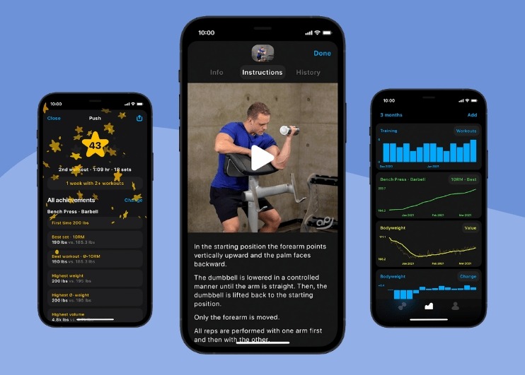 Best fitness apps: Alpha Progression