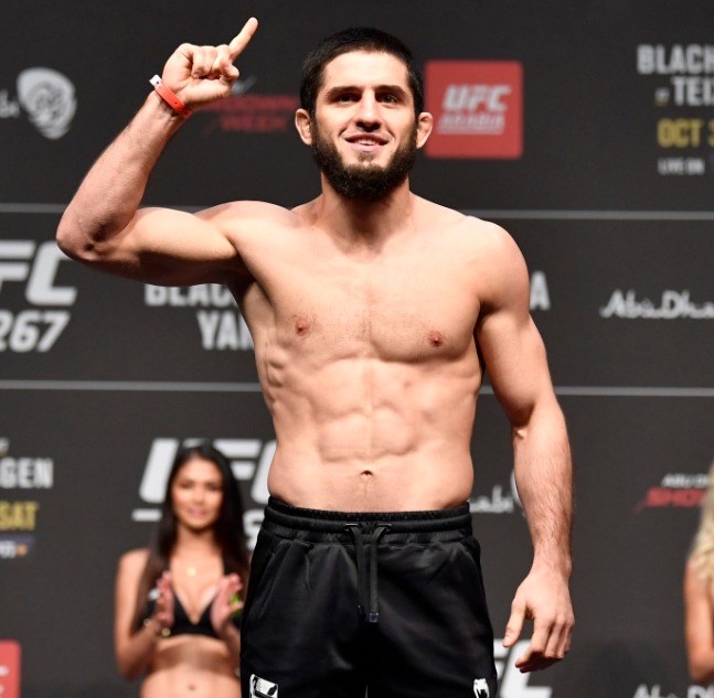 Islam Makhachev weight class