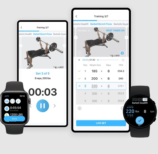 Best fitness apps: Jefit