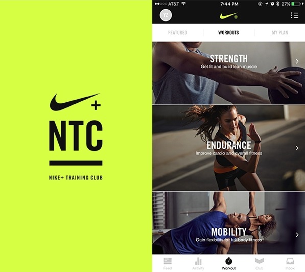 Best fitness apps: NTC