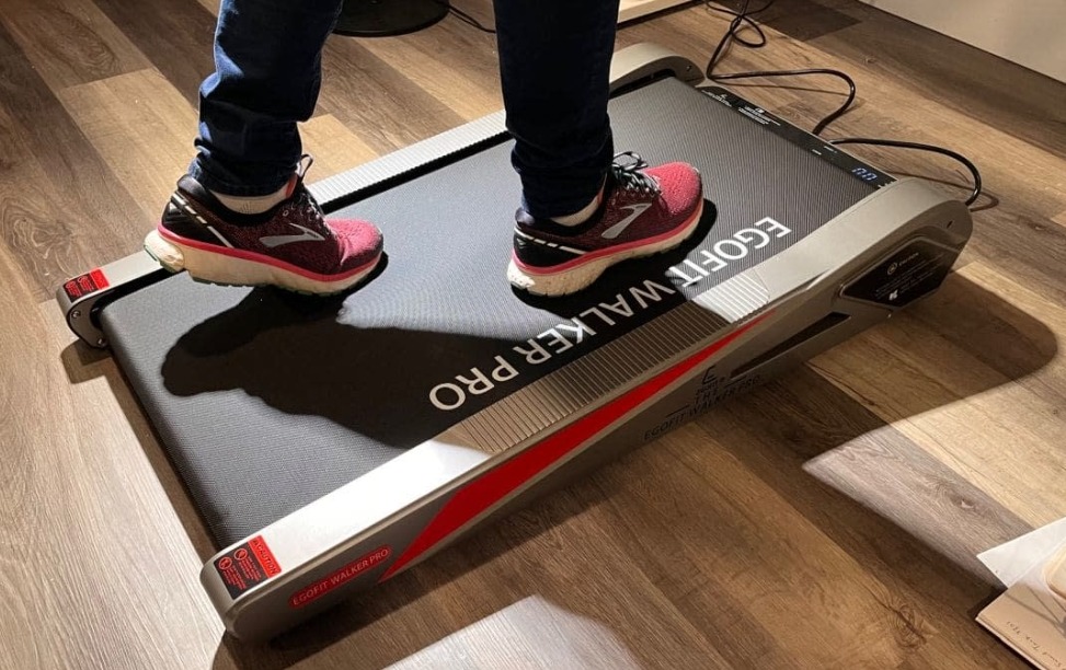 Best under desk treadmills: EgoFit Walker M1 Pro