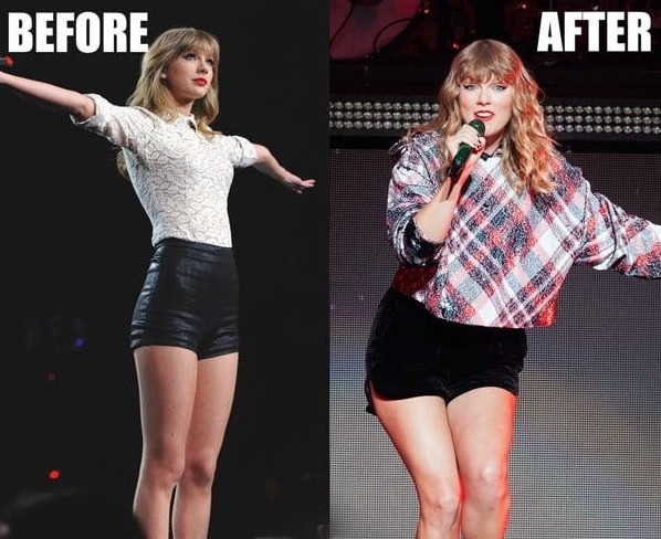 Taylor Swift weight gain