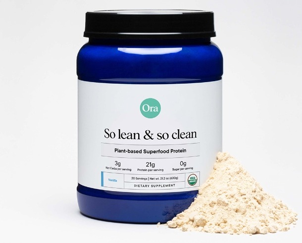 Ora Organic So Lean & So Clean Plant-Based Superfood Protein (Vanilla)