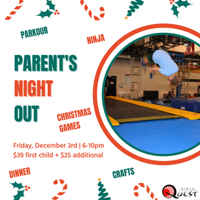 Parent's Night Out December 3rd!